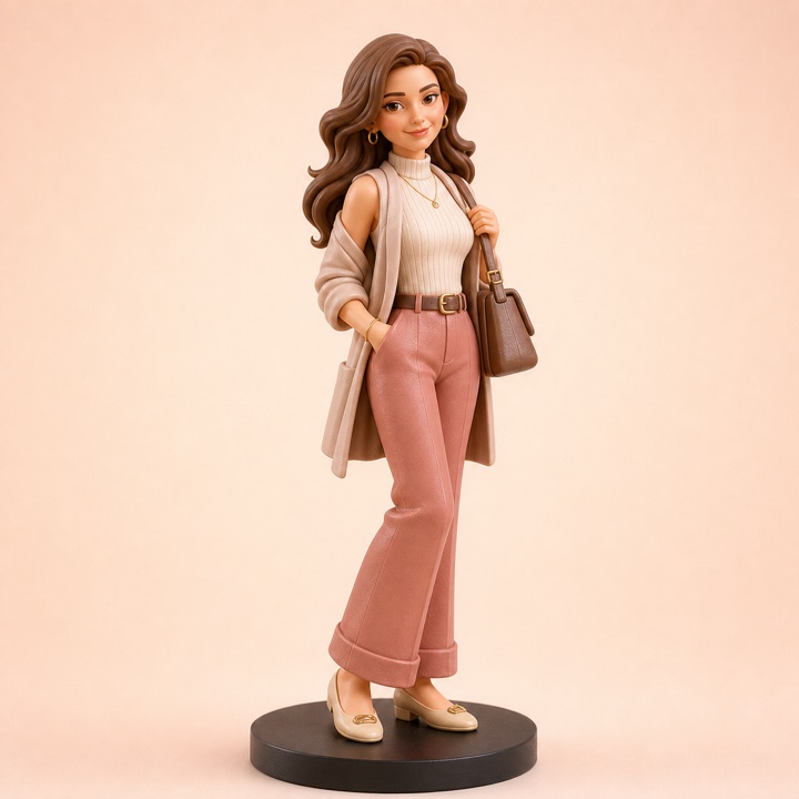 Natural portrait figure style